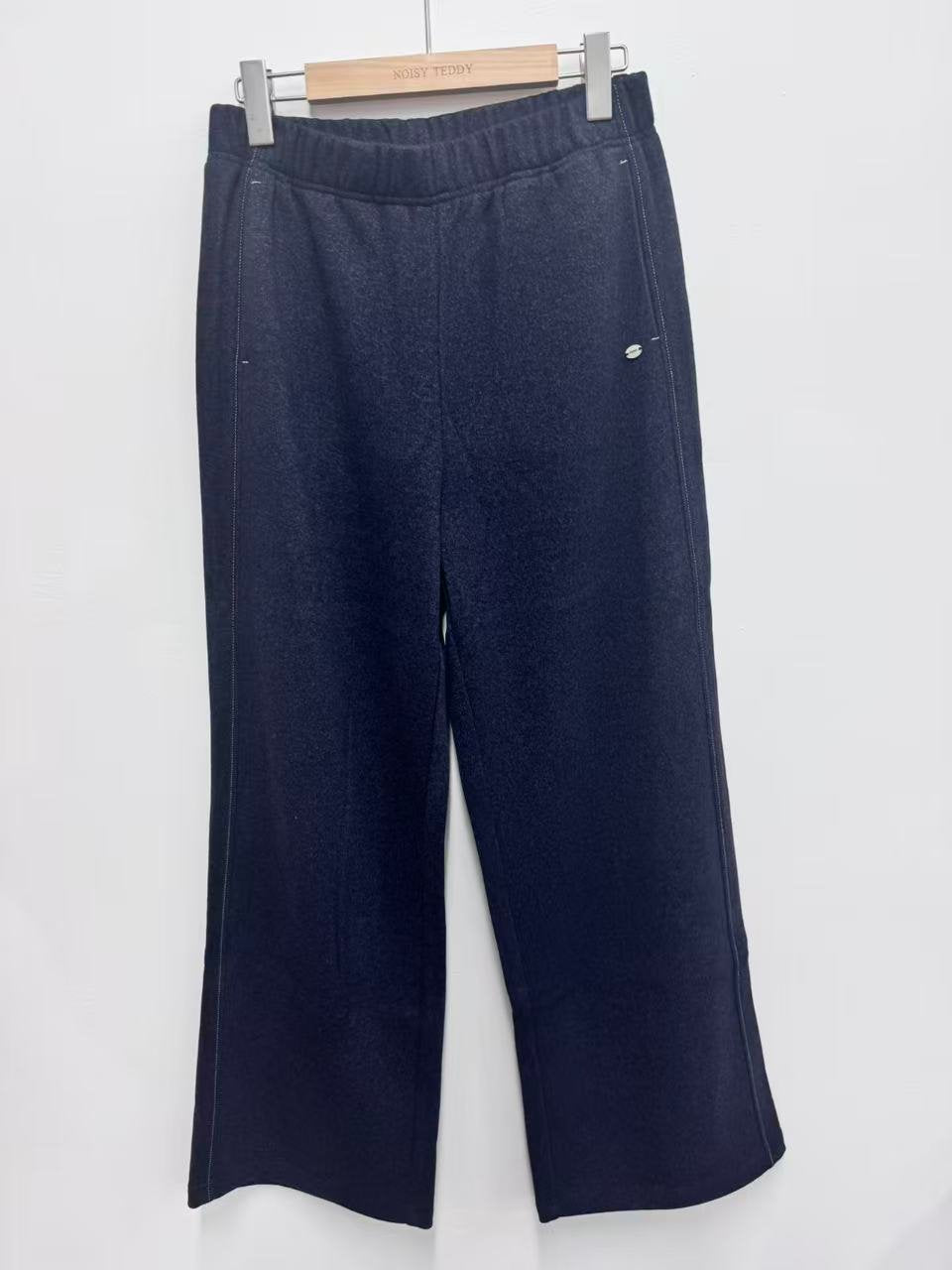 Cozy High Waisted Wide Leg Pants