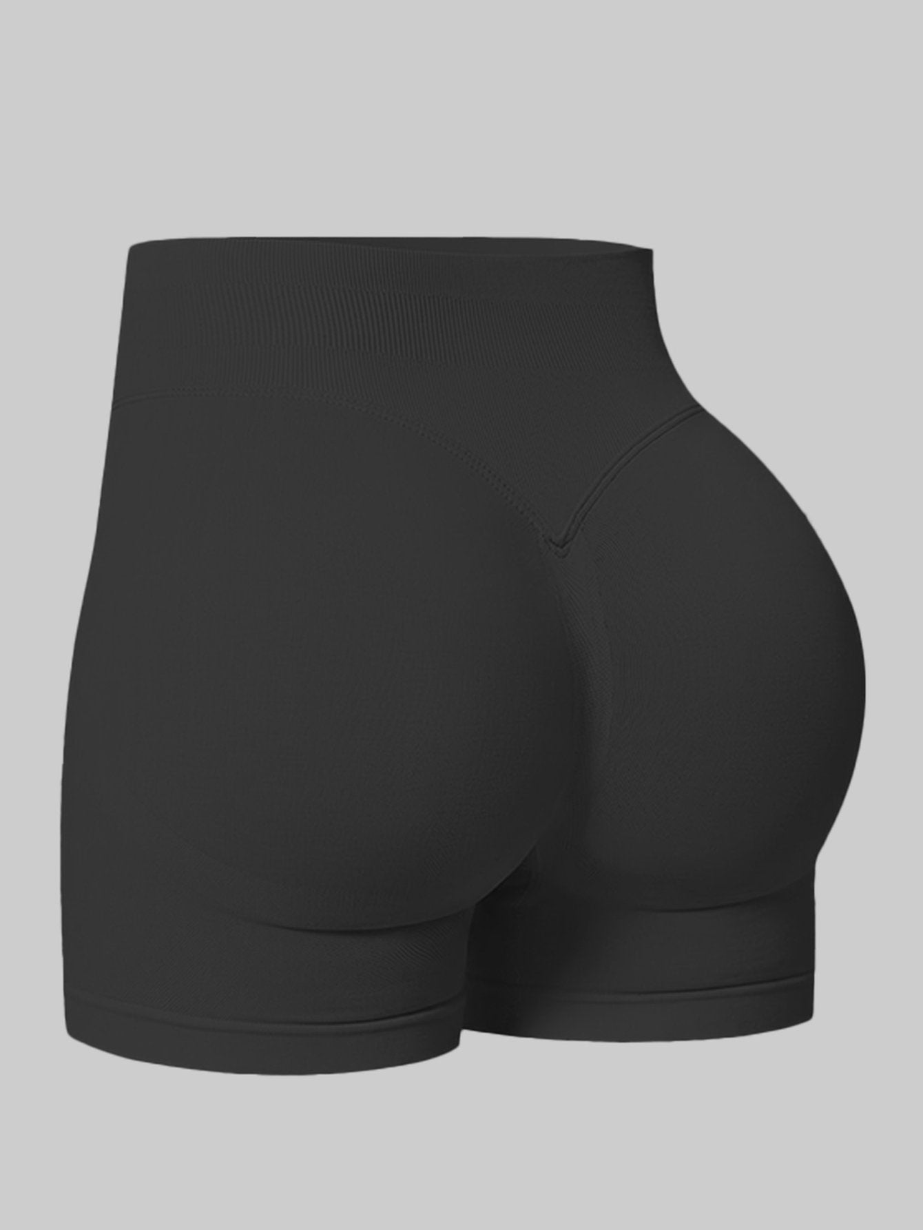 3-Pack Seamless Scrunch Butt Lift Biker Shorts
