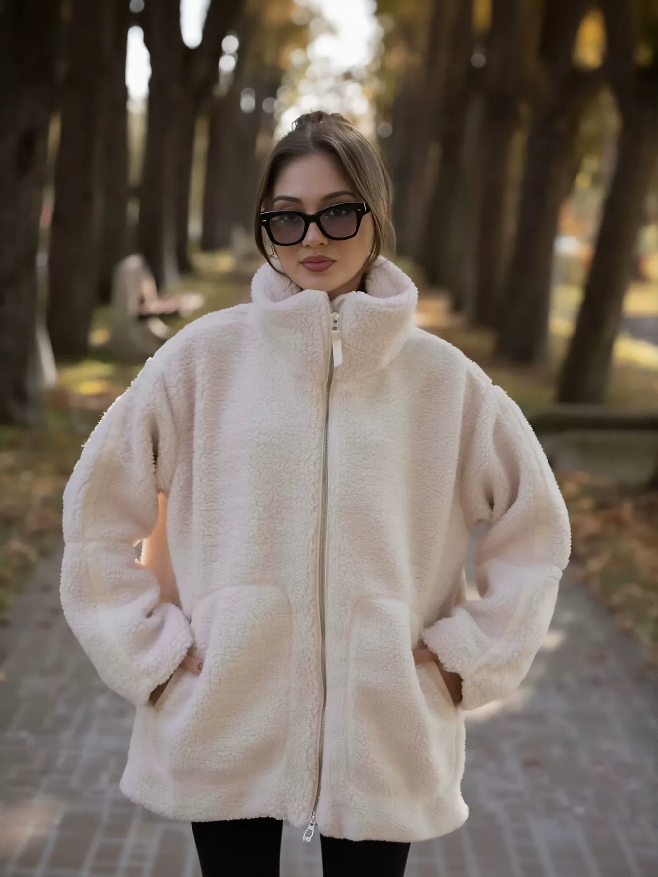 Cozy Fleece Zip Up Jacket