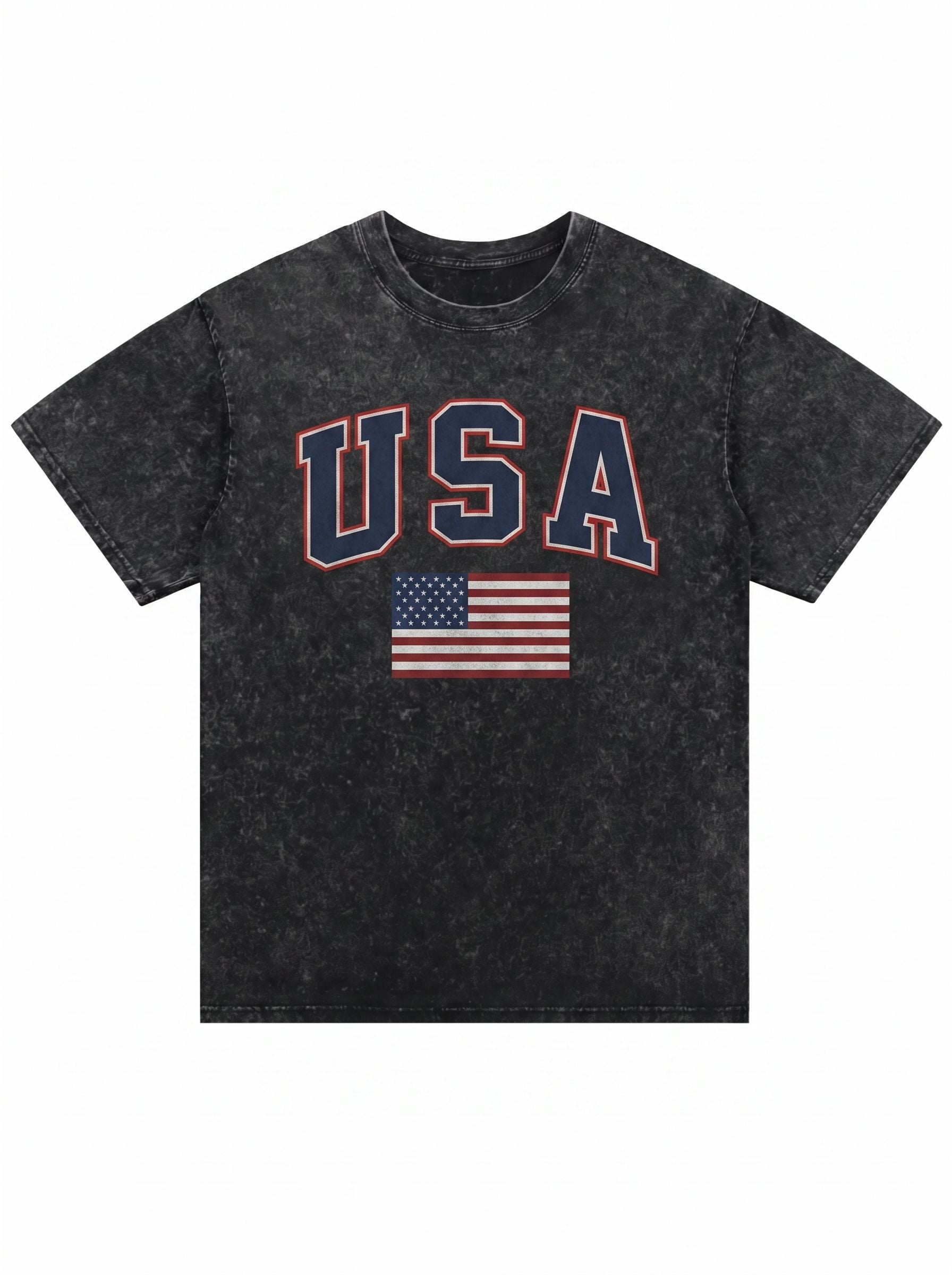 World Cup 2026 Vintage Washed USA Graphic  T-Shirt