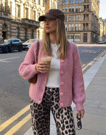 Cozy Chunky Knit Button Up Cardigan