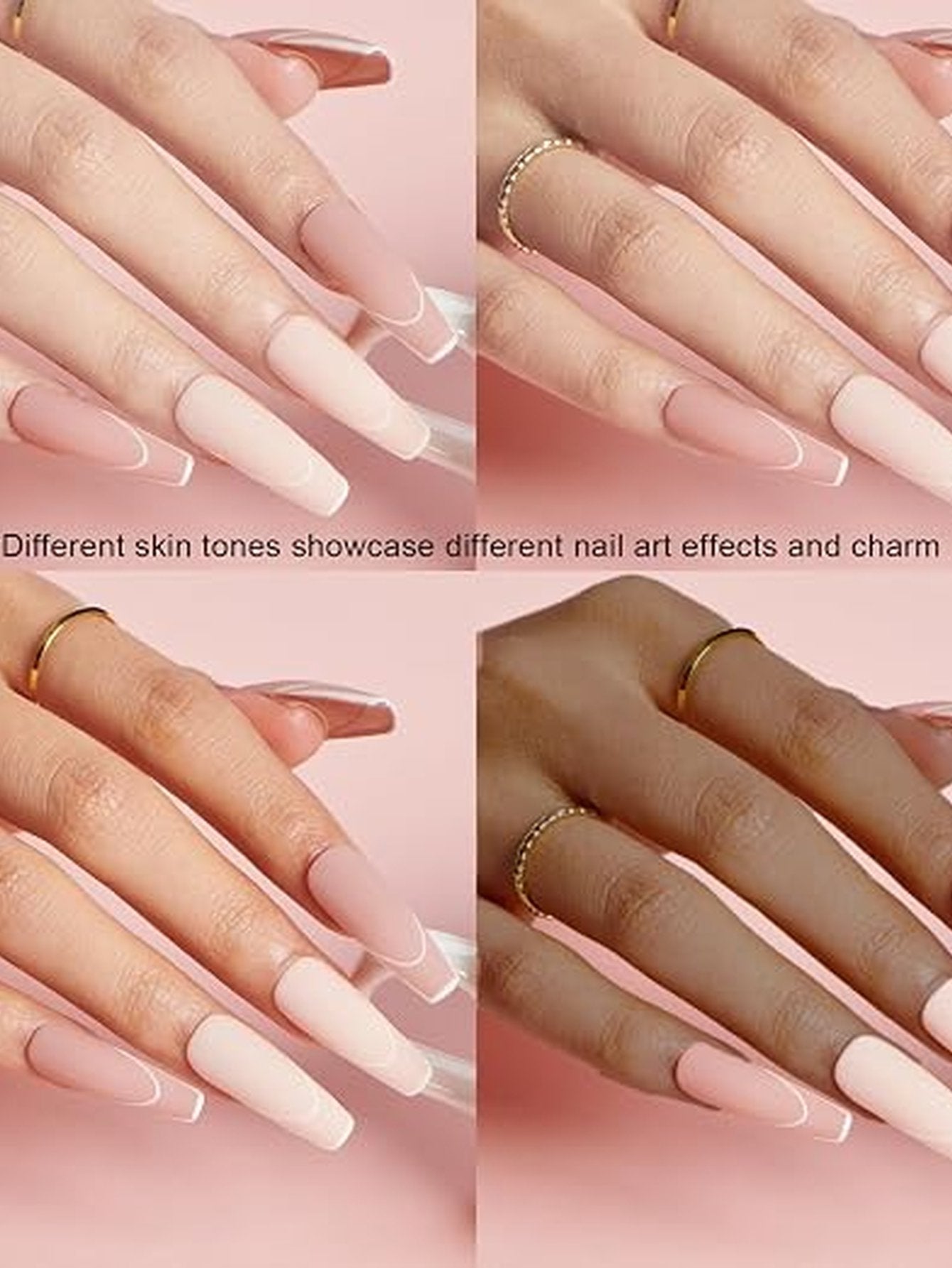 Nude Glitter Dip Powder Nail Kit