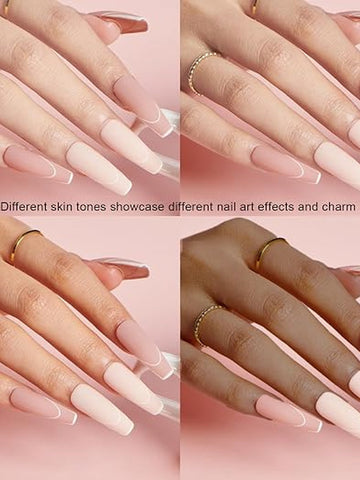 Nude Glitter Dip Powder Nail Kit