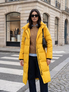 Cozy Hooded Long Puffer Coat