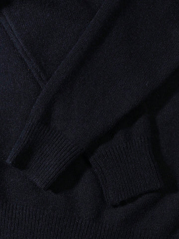 Oversized USA Graphic Knit Pullover Sweater