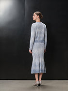Distressed Texture Lightweight Knit Cardigan