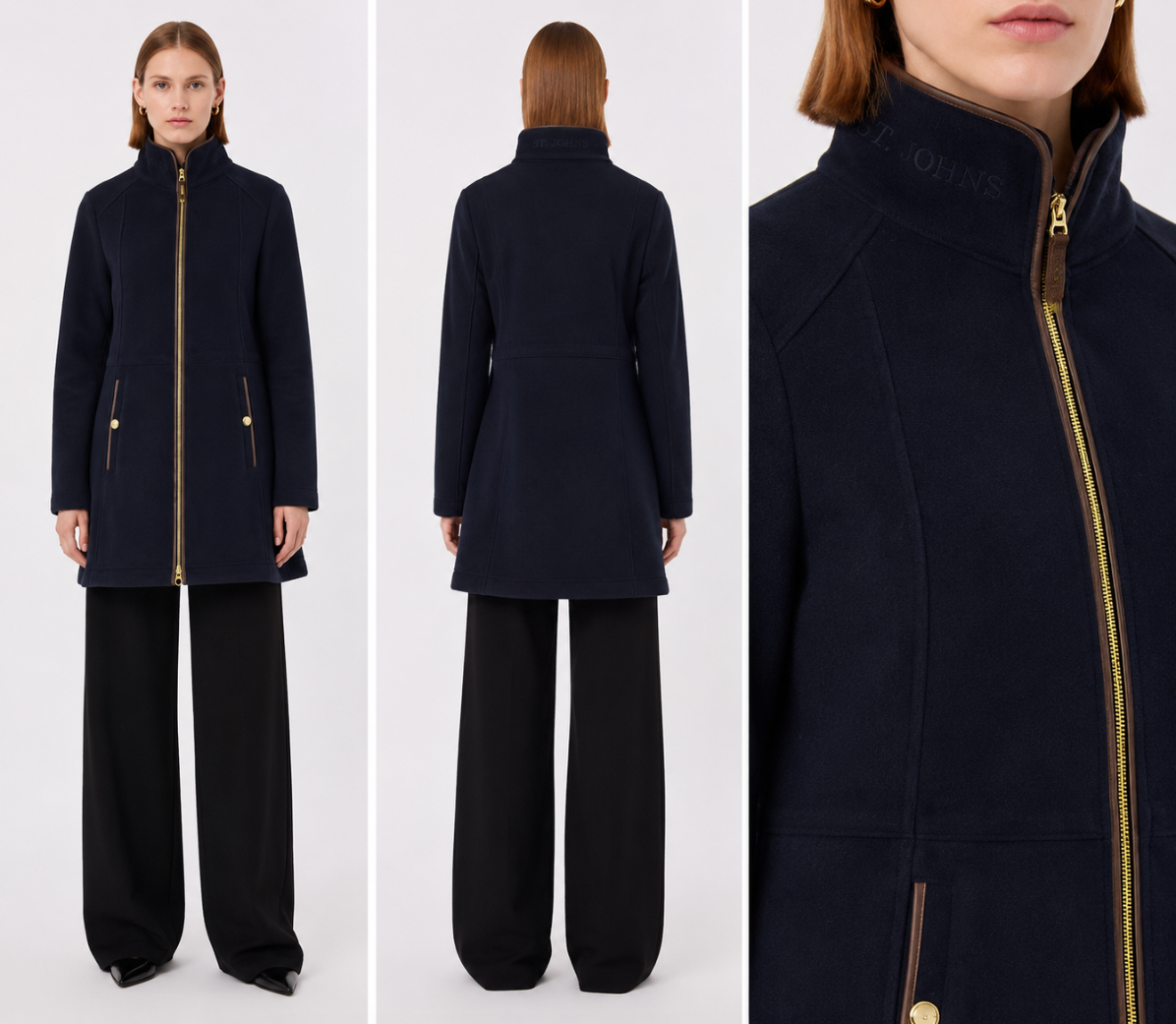 Full Zip Funnel Neck Polar Fleece Outdoor Jacket