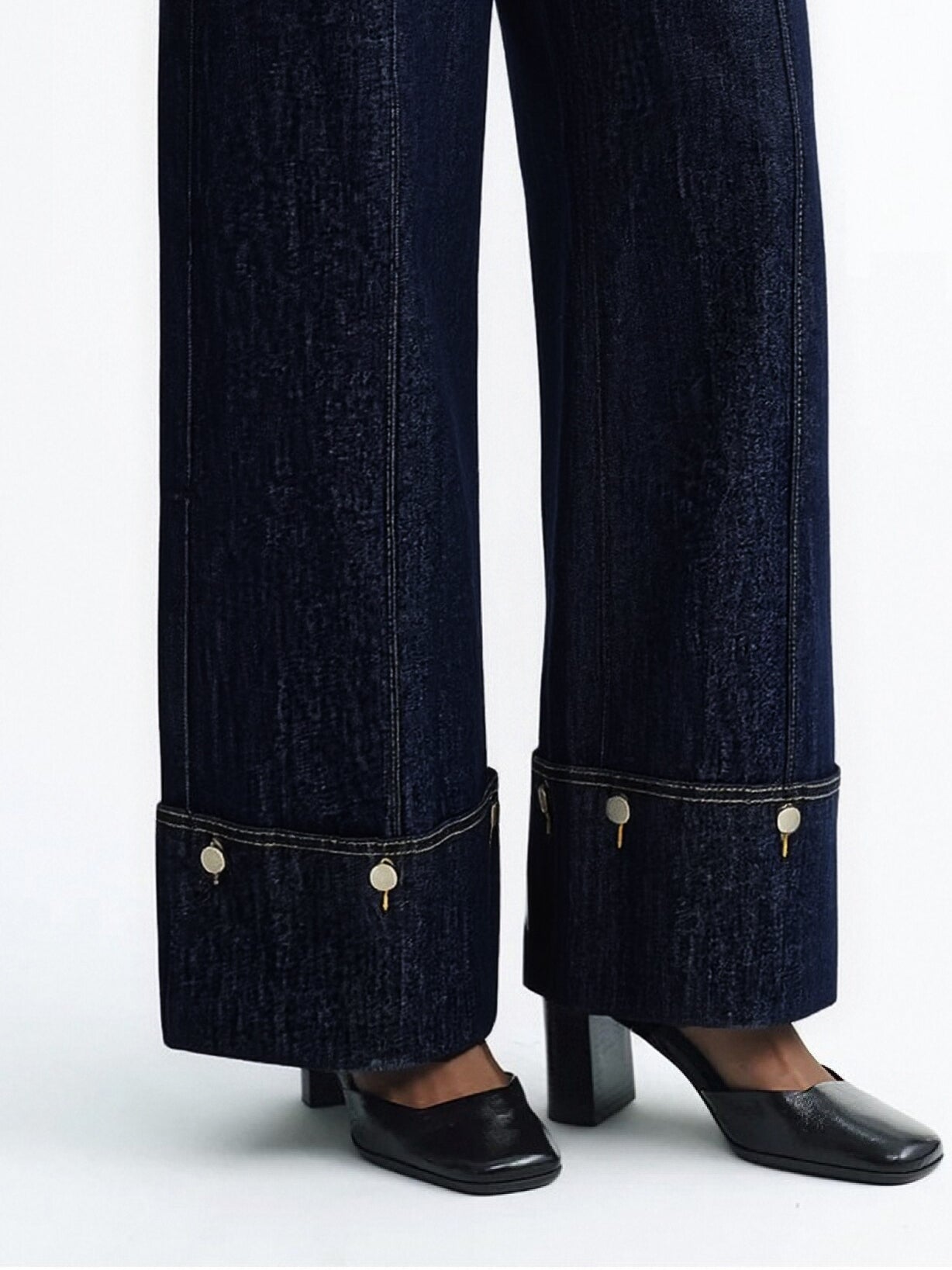 High Waisted Wide Leg Jeans