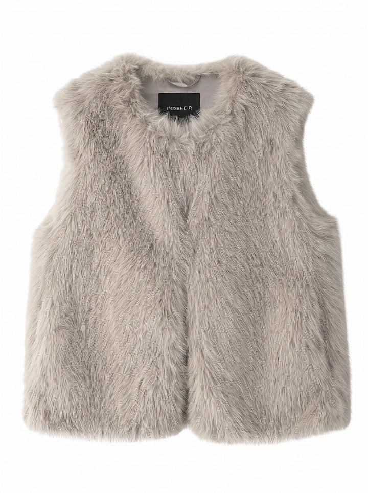 Cozy Plush Faux Fur Vest