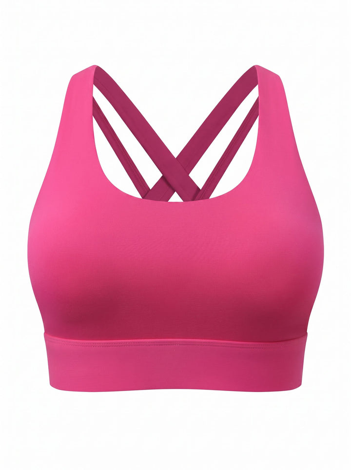 Sexy Crisscross Back Sports Bra